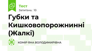Губки та Кишковопорожнинні (Жалкі)