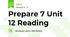 Prepare 7 Unit 12 Reading