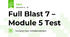 Full Blast 7 – Module 5 Test 
