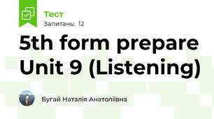  5th form prepare Unit 9 (Listening)
