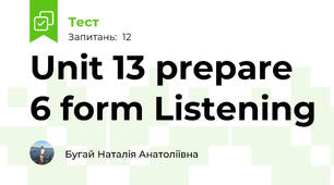 Unit 13 prepare 6 form Listening