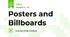 Posters and Billboards