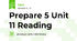Prepare 5 Unit 11 Reading
