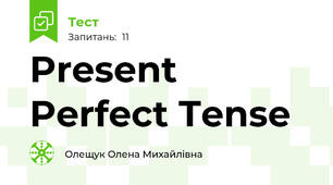 Present Perfect Tense