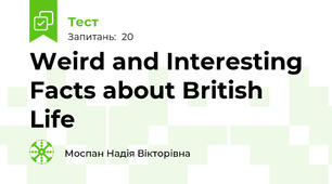 Weird and Interesting Facts about British Life
