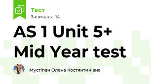 AS 1 Unit 5+ Mid Year test