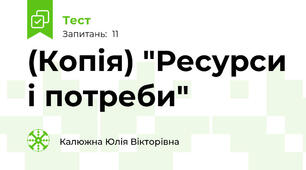 (Копія) "Ресурси і потреби"