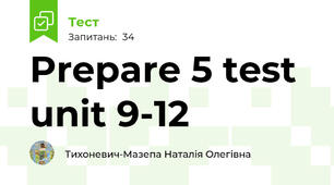 Prepare 5 test unit 9-12