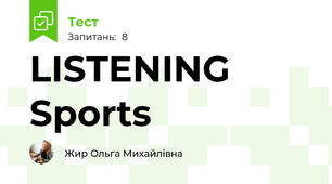 LISTENING Sports