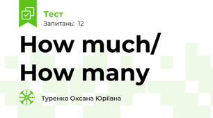 How much/ How many