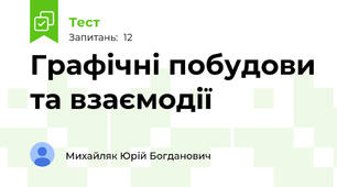 Графічні побудови та взаємодії
