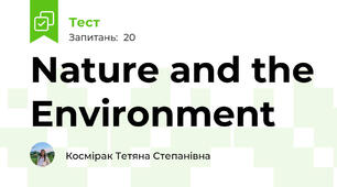 Nature and the Environment