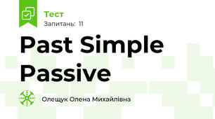 Past Simple Passive