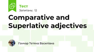  Comparative and Superlative adjectives