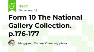 Form 10 The National Gallery Collection. p.176-177