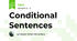 Conditional Sentences 