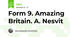 Form 9. Amazing Britain. A. Nesvit