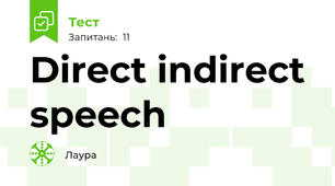 Direct indirect speech 