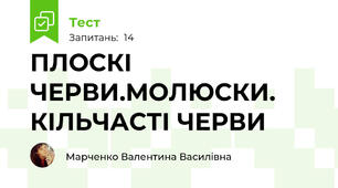ПЛОСКІ ЧЕРВИ.МОЛЮСКИ. КІЛЬЧАСТІ ЧЕРВИ 