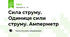 Сила струму. Одиниця сили струму. Амперметр