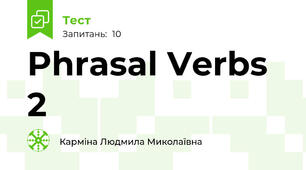 Phrasal Verbs 2