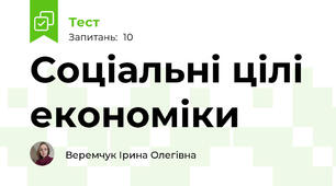 Соціальні цілі економіки