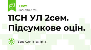 11СН УЛ 2сем. Підсумкове оцін.