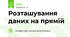 Розташування даних на прямій