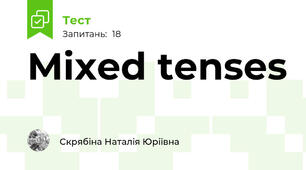 Mixed tenses