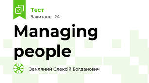 Managing people