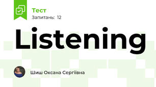 Listening 