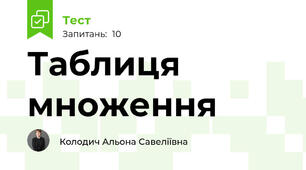 Таблиця множення 