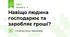 Навіщо людина господарює та заробляє гроші?