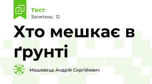 Хто мешкає в ґрунті