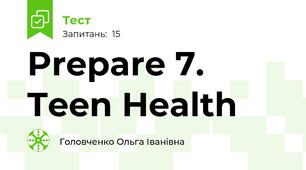 Prepare 7. Teen Health
