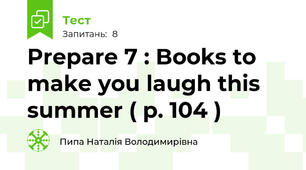Prepare 7 : Books to make you laugh this summer ( p. 104 )