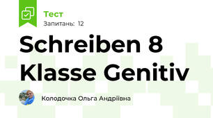 Schreiben 8 Klasse Genitiv