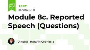 Module 8c. Reported Speech (Questions)