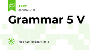 Grammar 5 V