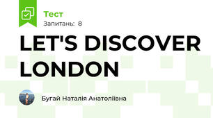 LET'S DISCOVER LONDON