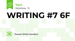 WRITING #7 6F