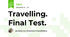 Travelling. Final Test.
