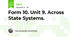 Form 10. Unit 9. Across State Systems.