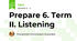 Prepare 6. Term II. Listening