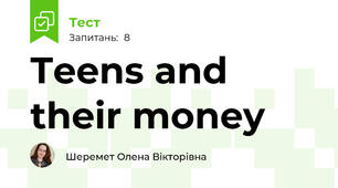 Teens and their money