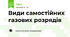 Види самостійних газових розрядів