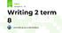 Writing 2 term 8 