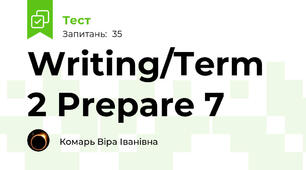 Writing/Term 2 Prepare 7