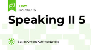 Speaking II 5