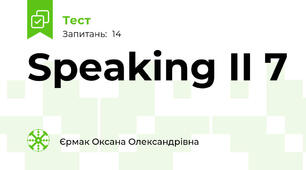 Speaking II 7